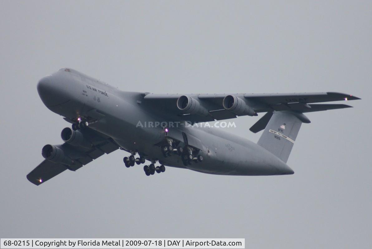 68-0215, 1968 Lockheed C-5A Galaxy C/N 500-0018, C-5A