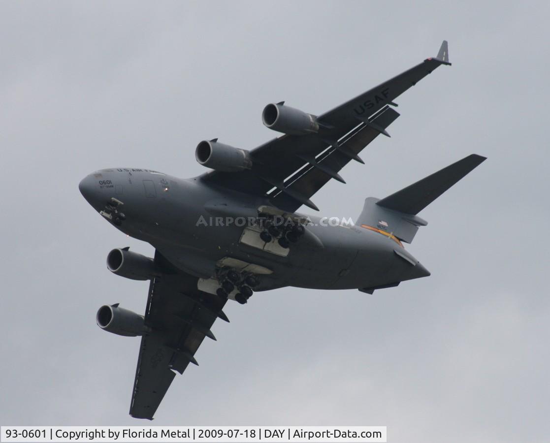 93-0601, 1993 McDonnell Douglas C-17A Globemaster III C/N 50021, C-17