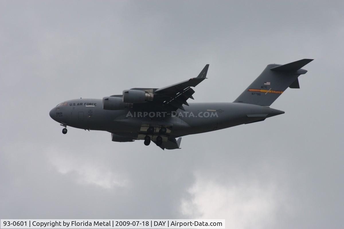 93-0601, 1993 McDonnell Douglas C-17A Globemaster III C/N 50021, C-17