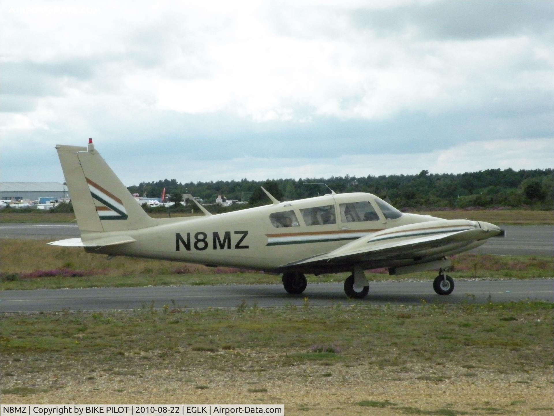 N8MZ, 1967 Piper PA-30 Twin Comanche Twin Comanche C/N 30-1648, Resident Twin Commanche entering rwy 25.