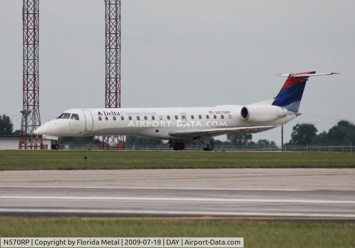 N570RP, 2004 Embraer ERJ-145LR (EMB-145LR) C/N 14500821, Delta Connection E145