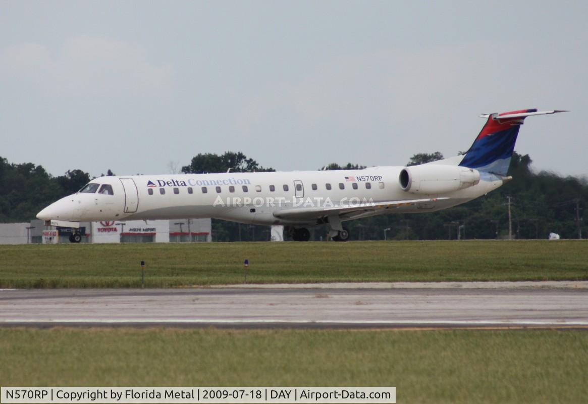 N570RP, 2004 Embraer ERJ-145LR (EMB-145LR) C/N 14500821, Delta Connection E145