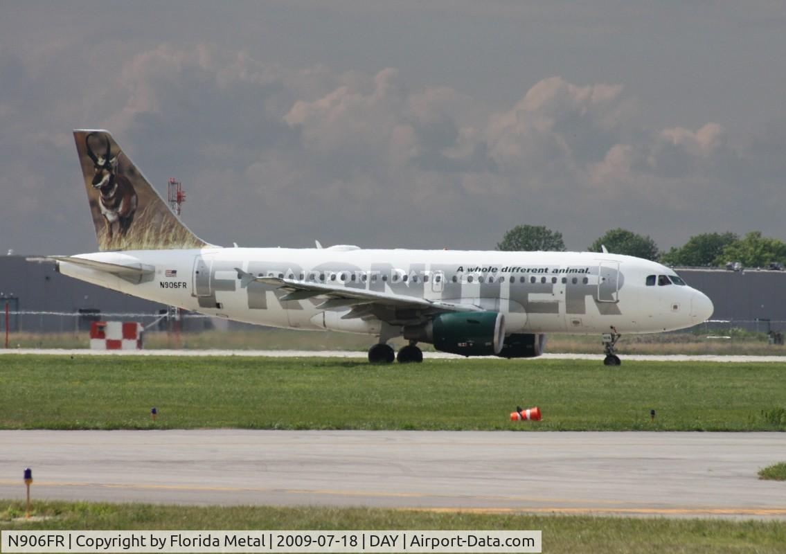 N906FR, 2002 Airbus A319-111 C/N 1684, Andy Pronghorn