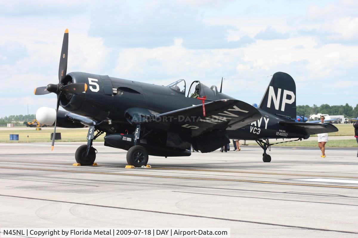 N45NL, 1951 Vought F4U-5NL Corsair C/N 124692, F4U-5NL