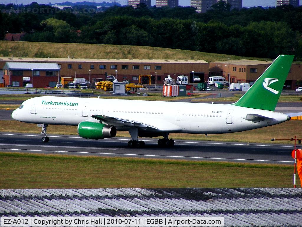 EZ-A012, 1996 Boeing 757-22K C/N 28337, Turkmenistan Airlines