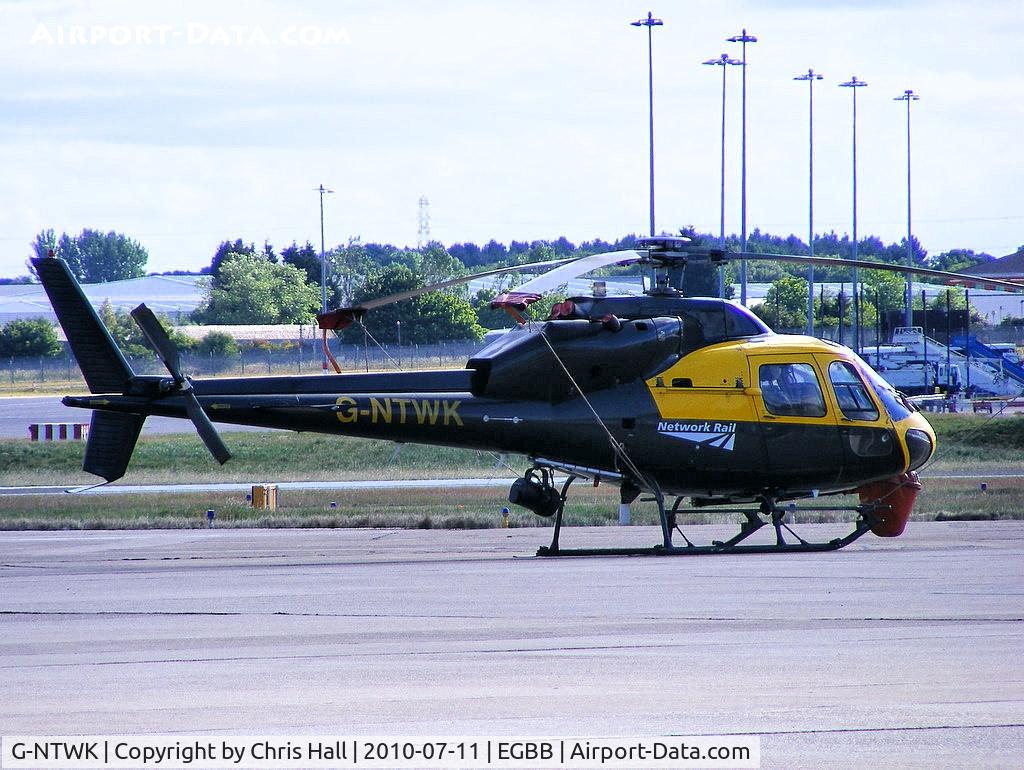 G-NTWK, 1986 Aerospatiale AS-355F-1 Twin Squirrel C/N 5347, operating for Network Rail