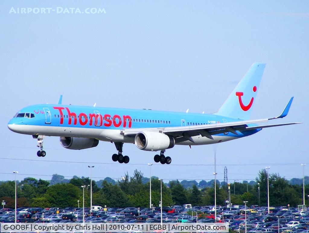G-OOBF, 2004 Boeing 757-28A C/N 33101, Thomson