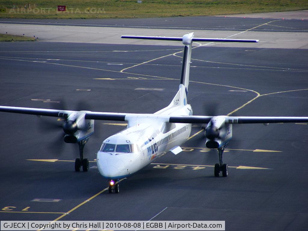 G-JECX, 2007 De Havilland Canada DHC-8-402Q Dash 8 C/N 4155, flybe