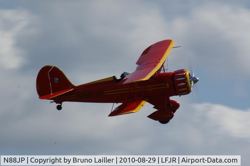 N88JP, 1995 Classic Aircraft Corp WACO YMF C/N F5C-063, In flight
