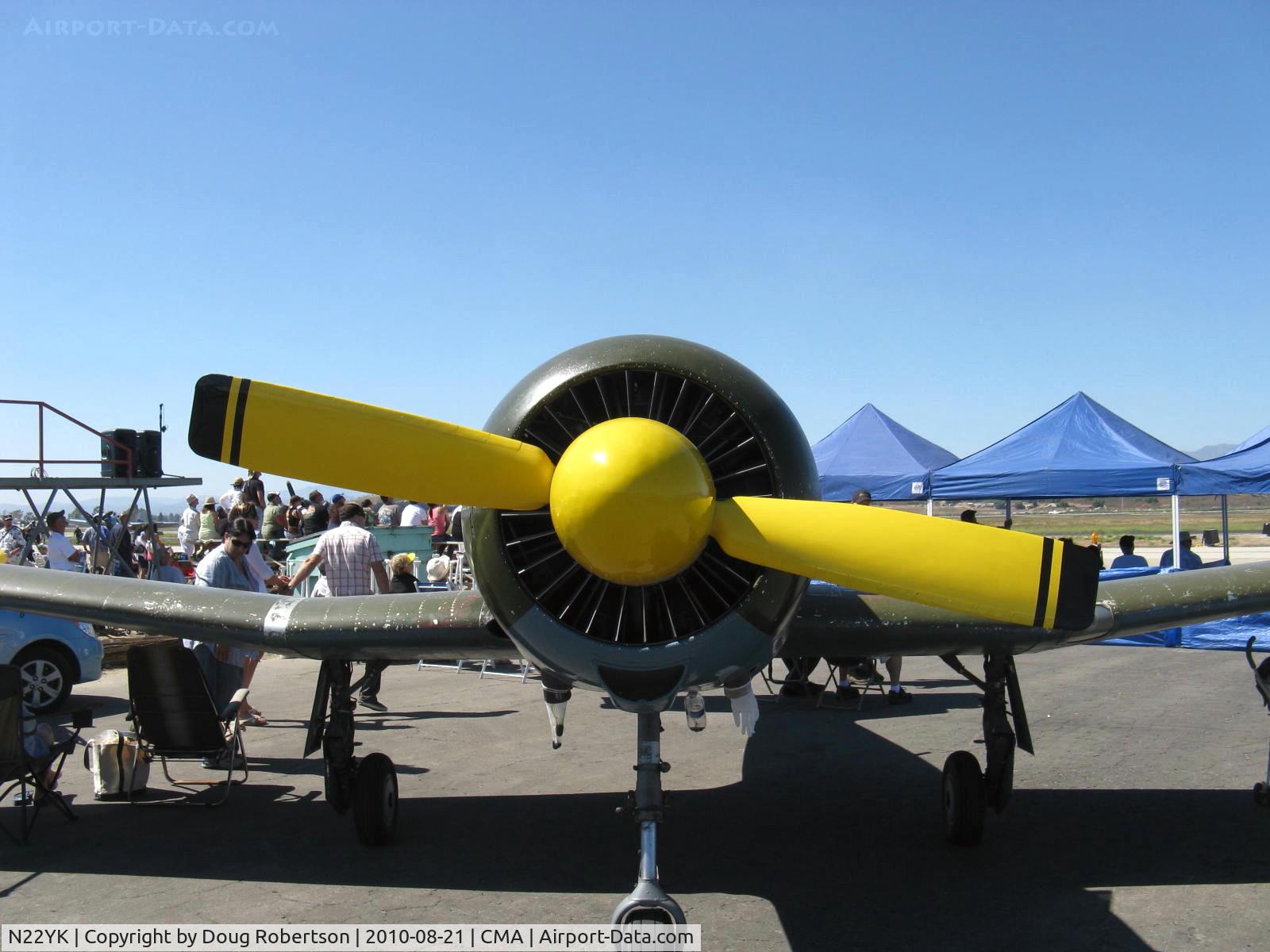 N22YK, 1974 Nanchang CJ-6 C/N 1232009, 1974 Nanchang China CJ-6A, Vedeneev (Ivchenko) M-14P 360 Hp upgrade, larger prop