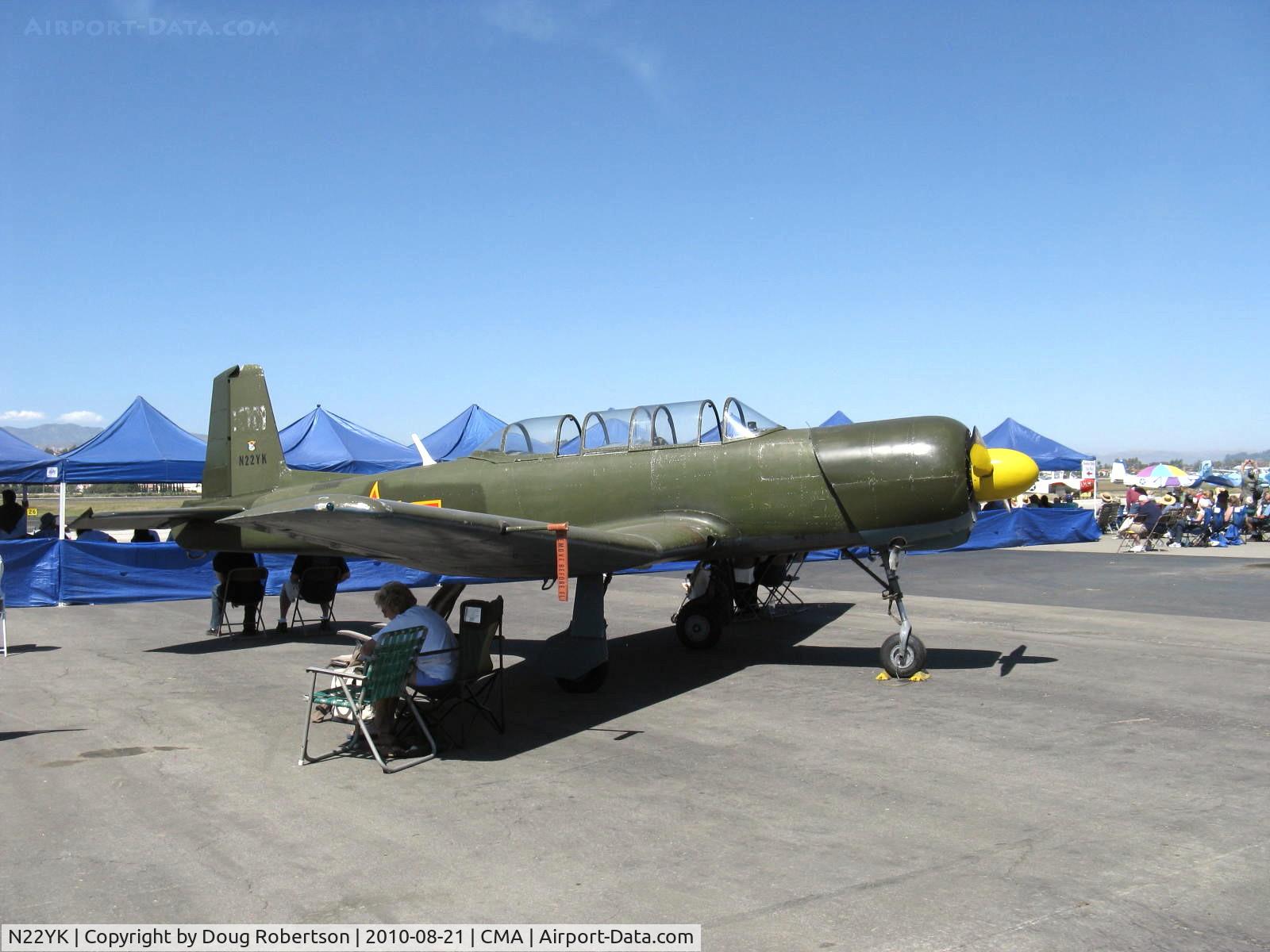 N22YK, 1974 Nanchang CJ-6 C/N 1232009, 1974 Nanchang China CJ-6A, Vedeneev (Ivchenko) M-14P 360 Hp upgrade with larger prop
