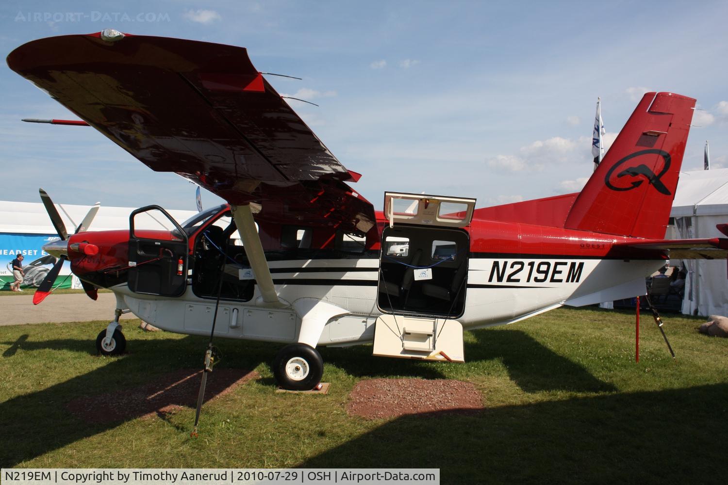 N219EM, 2009 Quest Kodiak 100 C/N 100-0032, 2009 Quest Aircraft Company Llc KODIAK 100, c/n: 100-0032