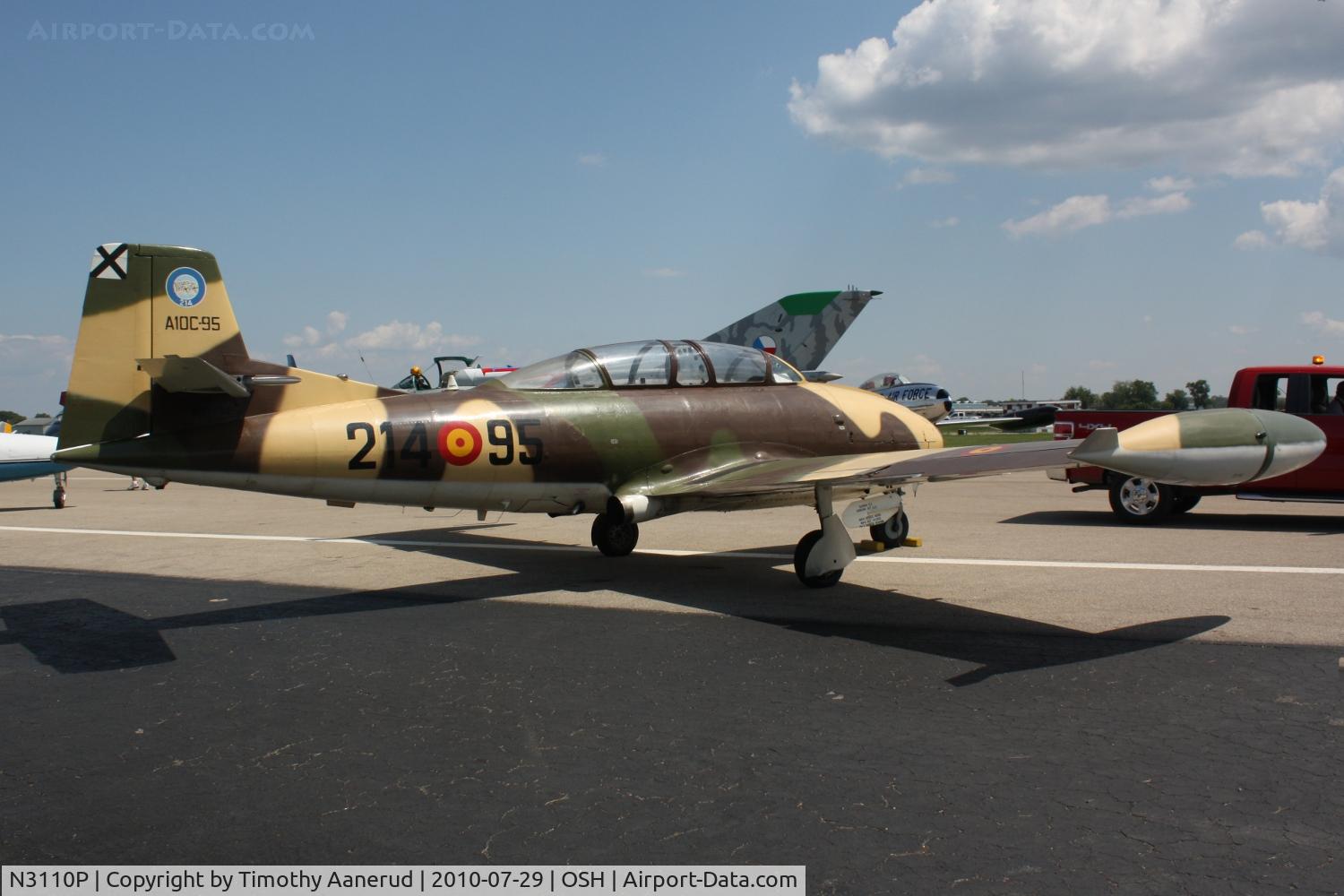 N3110P, 1971 Hispano HA-220 C/N 220/100, 1971 Hispano Aviacion HA-220, c/n: 220/100