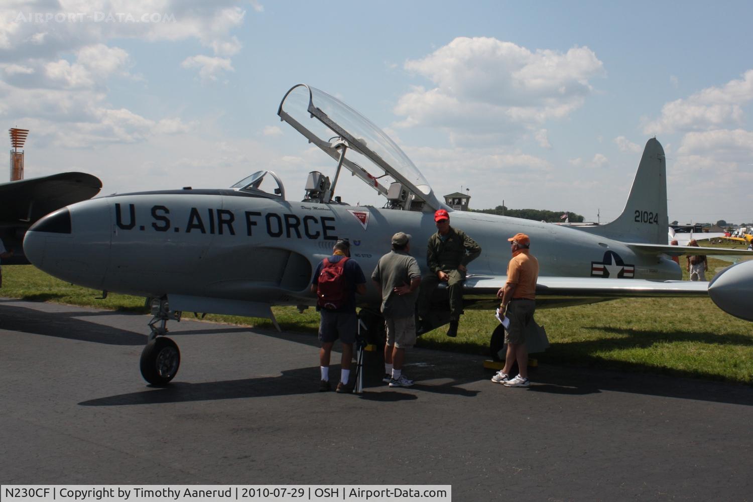 N230CF, 1953 Canadair CT-133 Silver Star 3 C/N T33-24, 1953 Canadair T-33, c/n: 21024