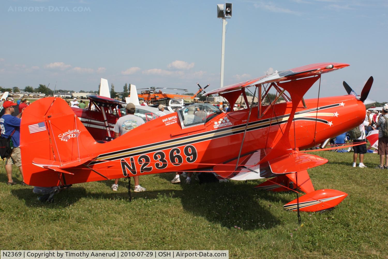 N2369, 1973 Stolp SA-300 Starduster Too C/N DB-1, 1973 Bates STARDUSTER SA-300, c/n: DB-1