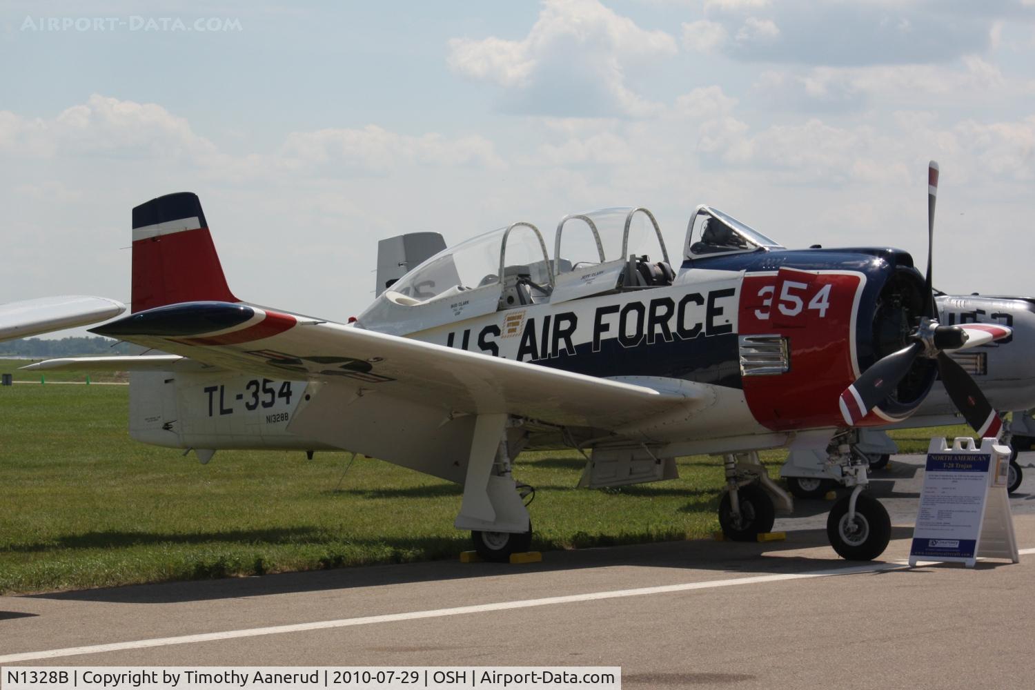 N1328B, 1955 North American T-28B Trojan C/N 200-425, 1955 North American T-28B, c/n: 138354