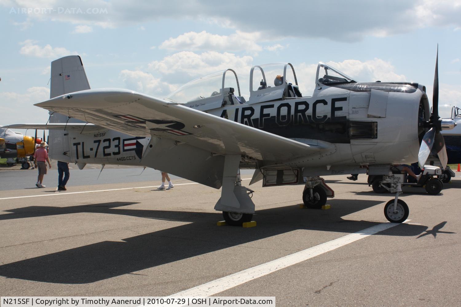 N215SF, 1955 North American T-28B Trojan C/N 200-86 (137723), 1955 North American T-28B, c/n: 137723
