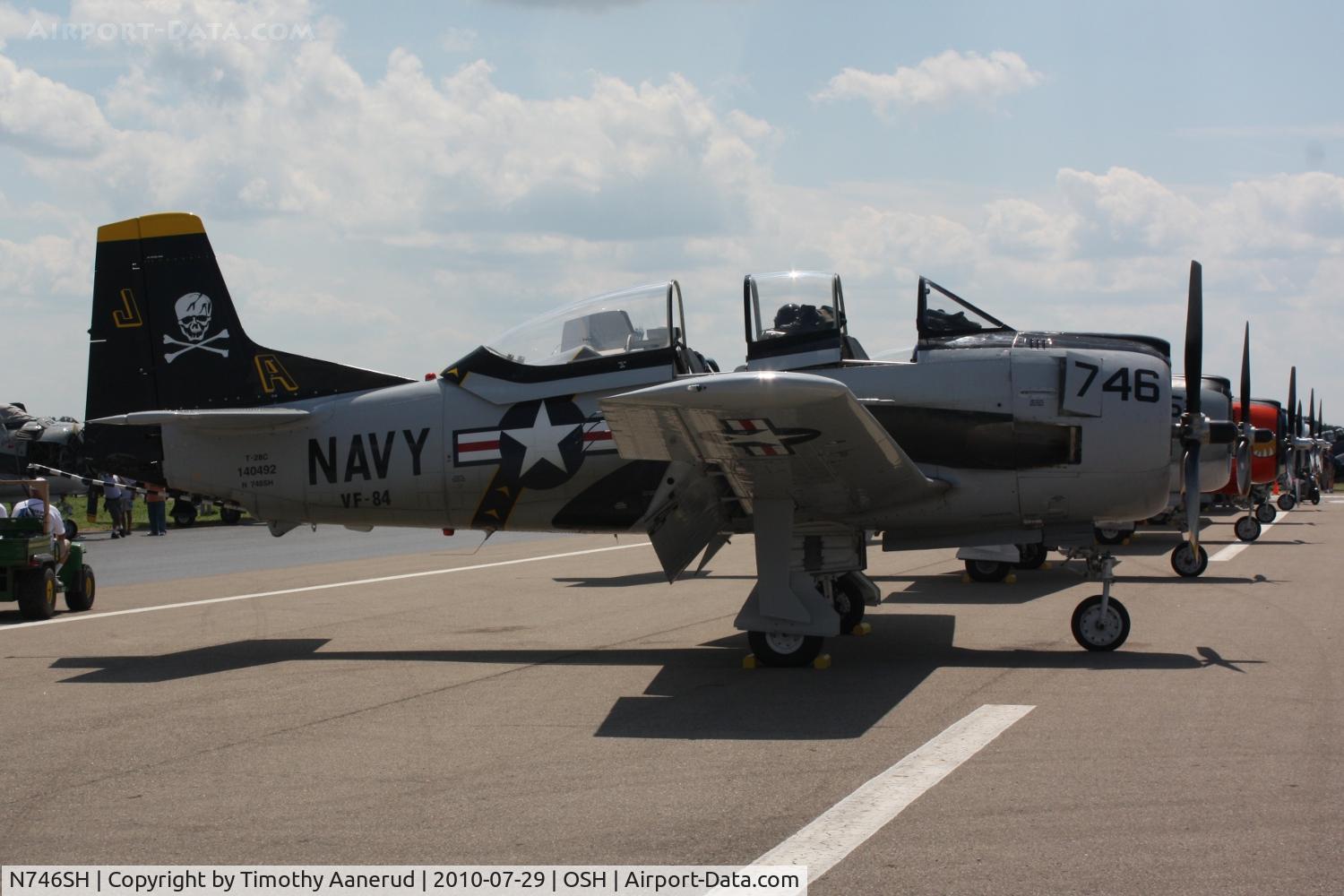 N746SH, North American T-28C Trojan C/N 226-69, North American T-28C, c/n: 140492