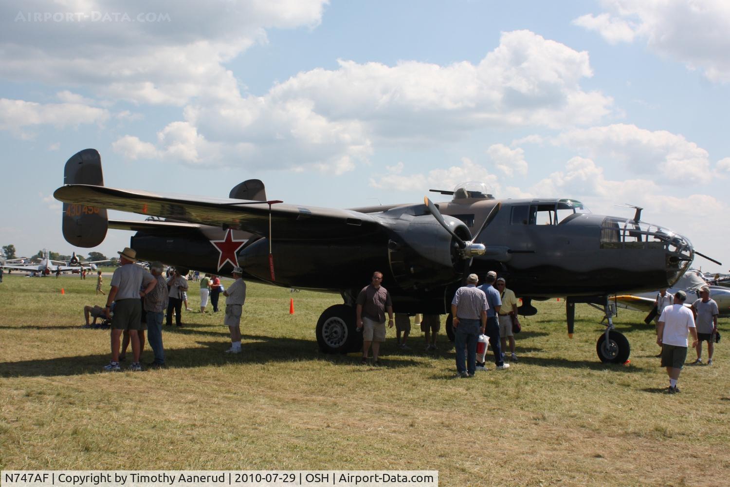 N747AF, 1944 North American B-25J Mitchell Mitchell C/N 108-33731, 1944 North American B-25J, c/n: 44-30456