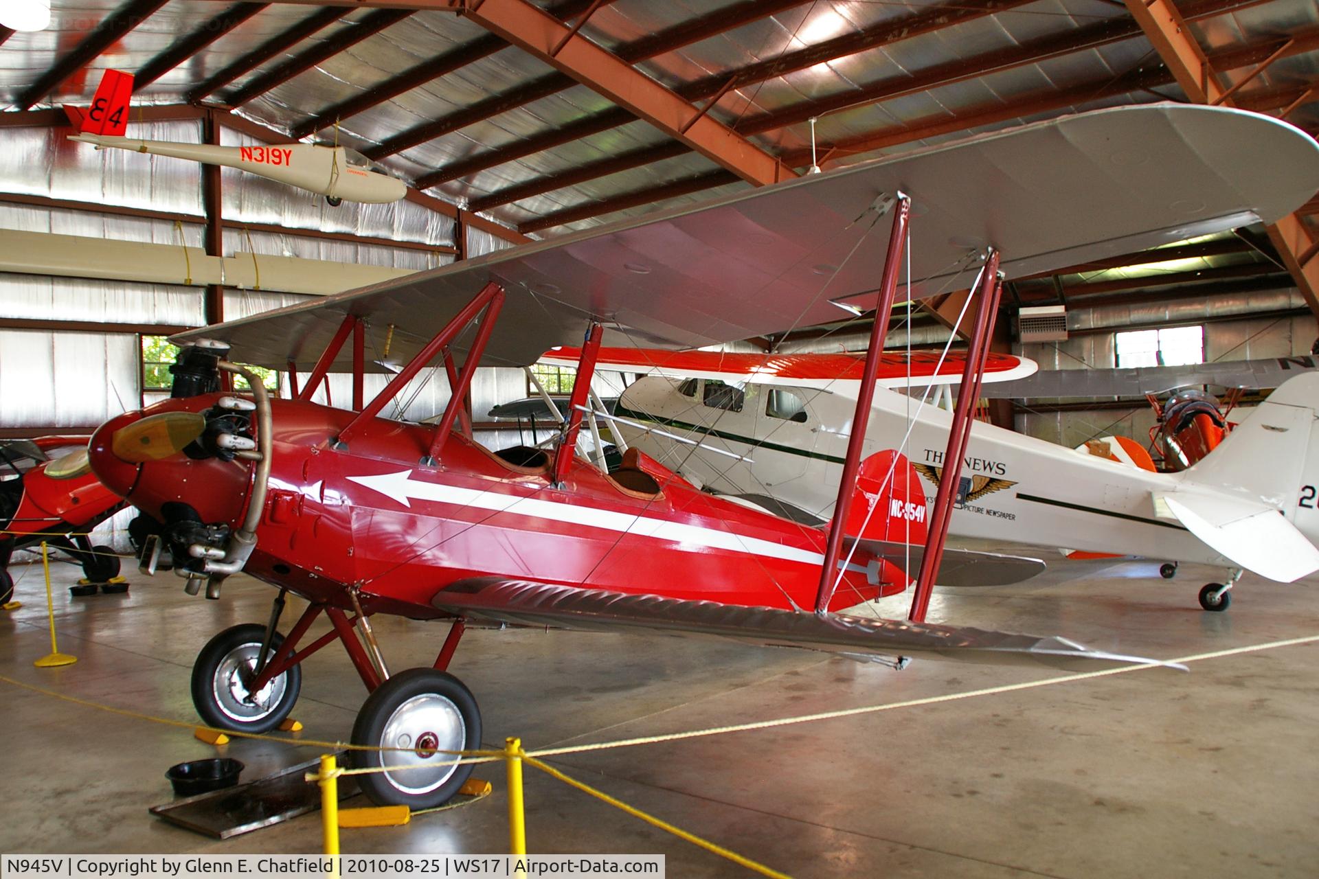 N945V, 1929 Bird A C/N 1046, At the EAA Museum