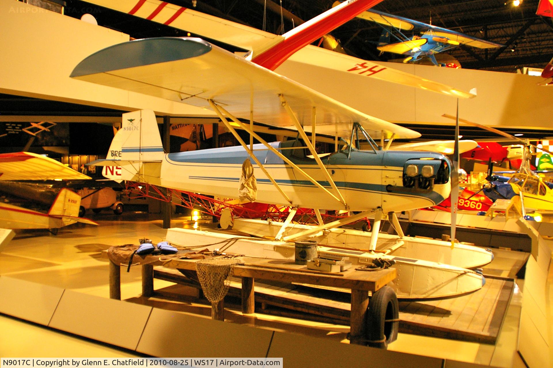 N9017C, 1956 Corben Baby Ace Model D C/N 3, At the EAA Museum