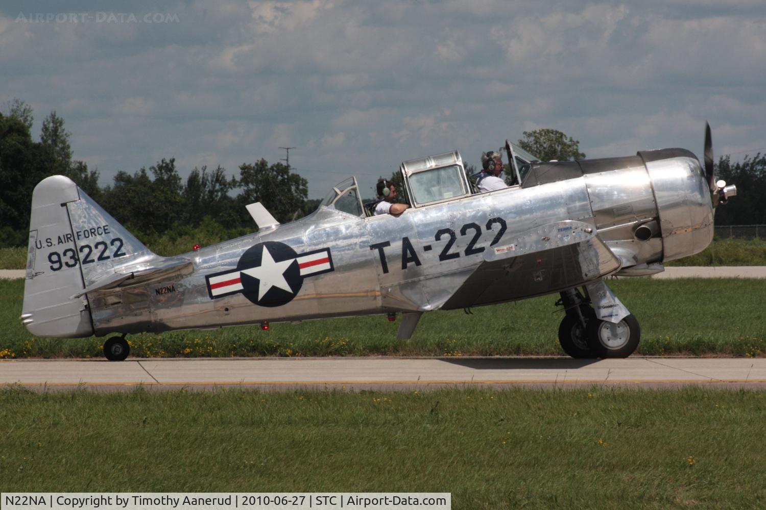 N22NA, 1946 North American T-6G Texan C/N 168-326, 1946 North American T-6G, c/n: 49-3222