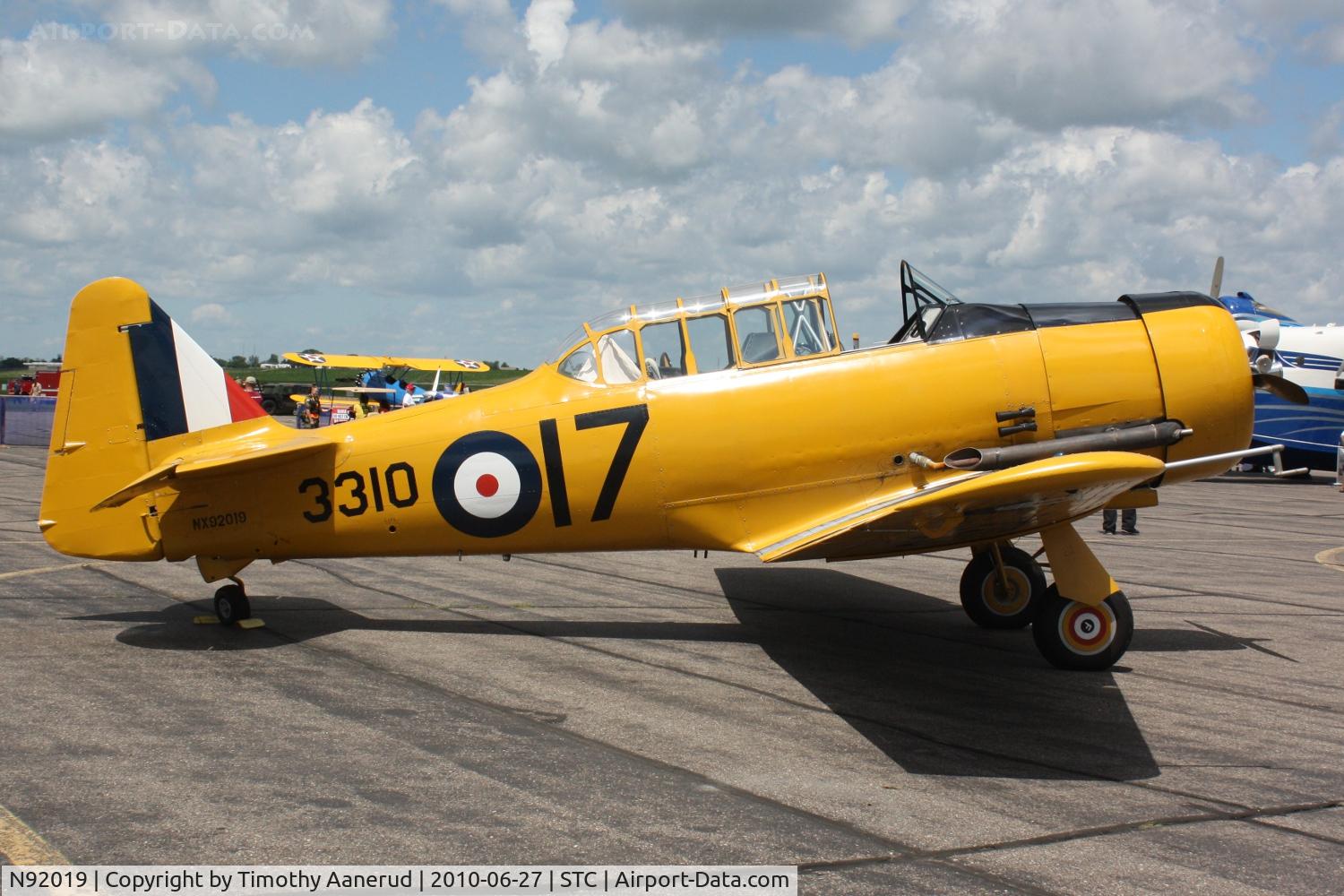 N92019, 1941 Canadian Car & Foundry T-6 Harvard Mk.II C/N 07-184, 1941 Canadian Car & Foundry HARVARD MK II, c/n: 07-184