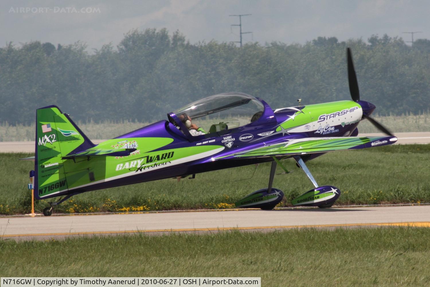 N716GW, 2006 MX Aircraft MX2 C/N 4, 2006 Ward Gary P MX2, c/n: 4