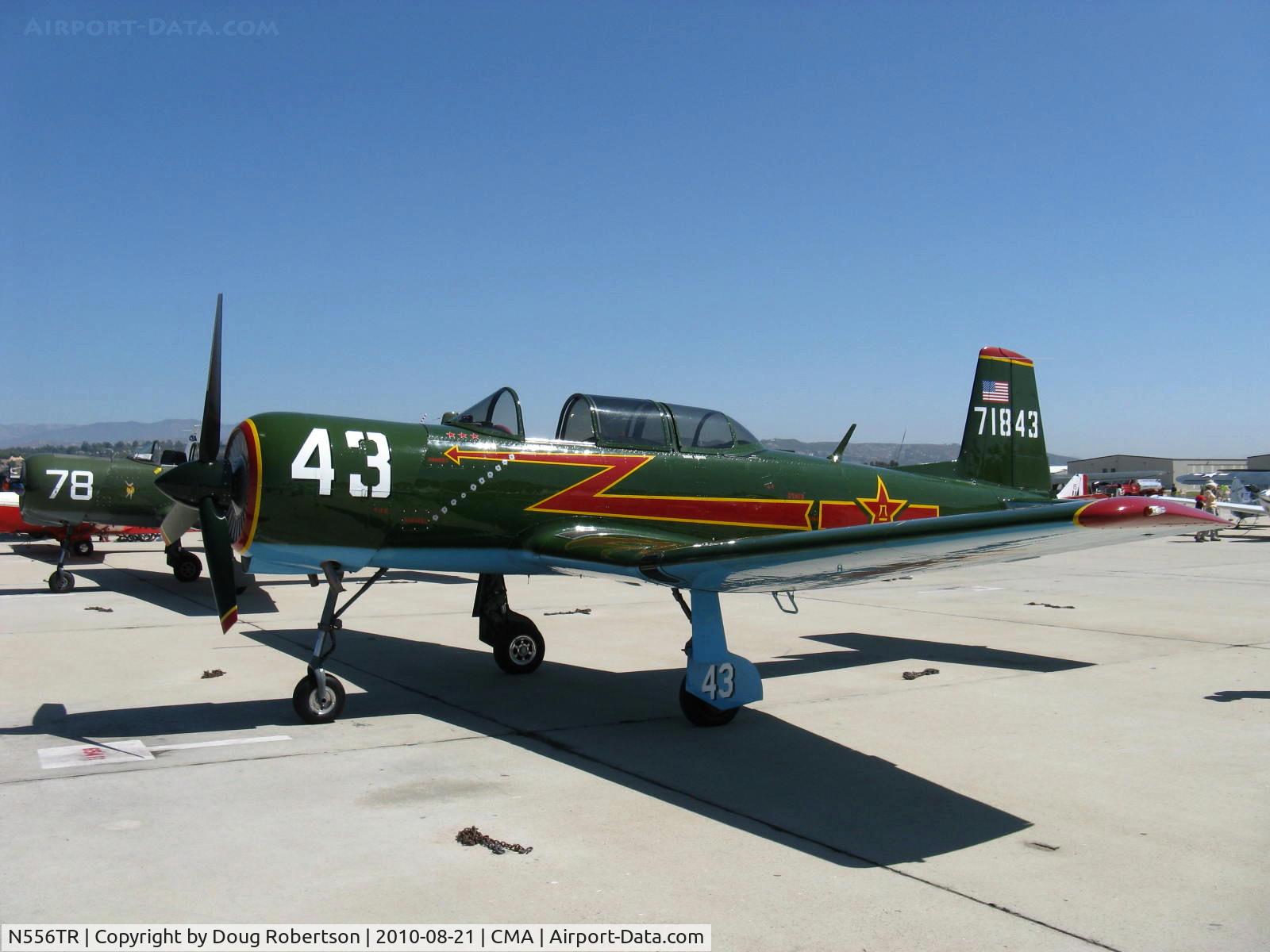N556TR, 1968 Nanchang CJ-6A C/N 2432060, 1968 Nanchang China CJ-6A, Vedeneev (Ivchenko) M-14P 360 Hp upgrade conversion, Winner-Best CJ-6A EAA AirVenture 2009, Winner-Best Preserved Warbird EAA AirVenture 2010.