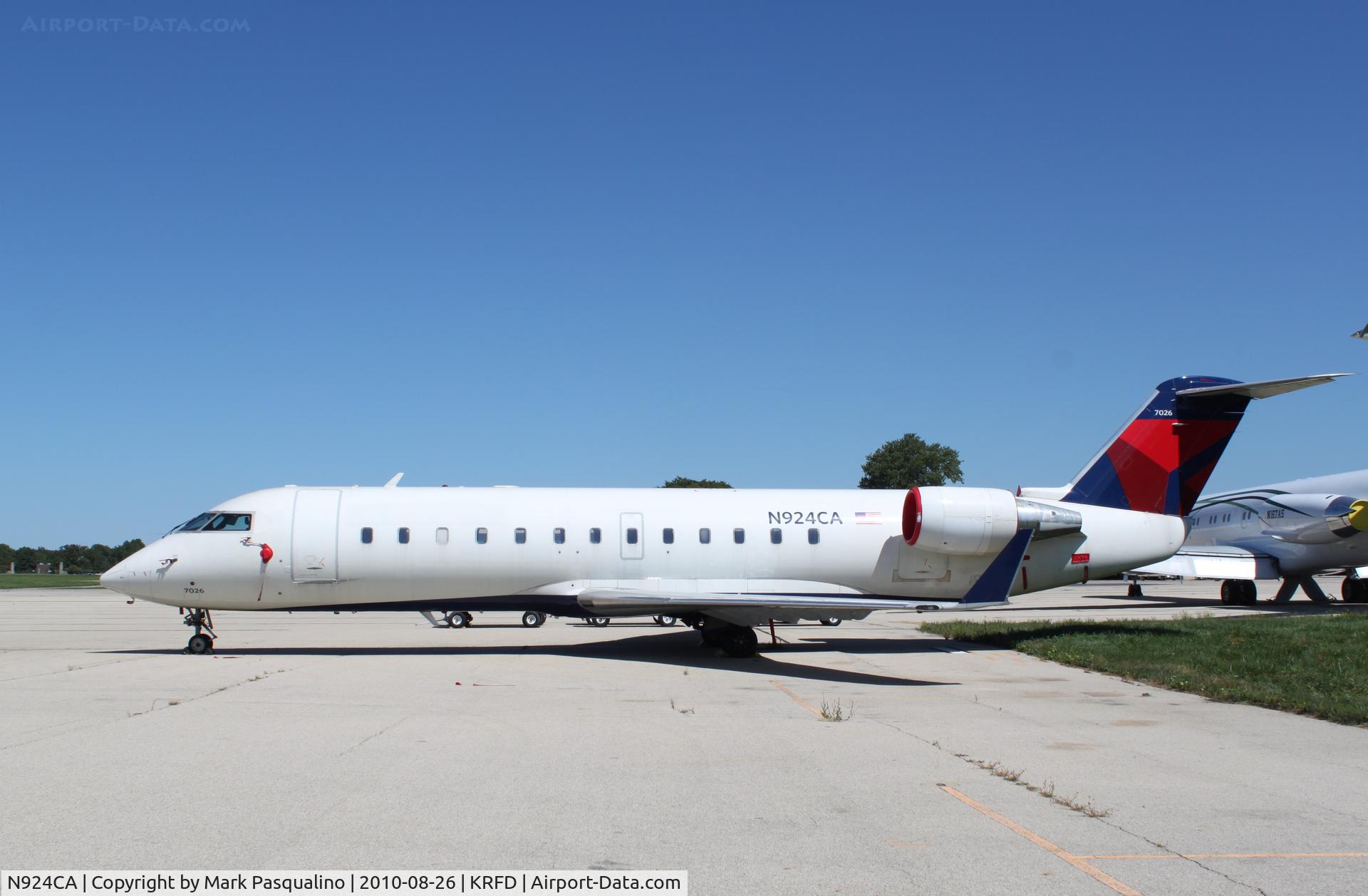 N924CA, 1993 Canadair CRJ-100ER (CL-600-2B19) C/N 7026, CL-600-2B19
