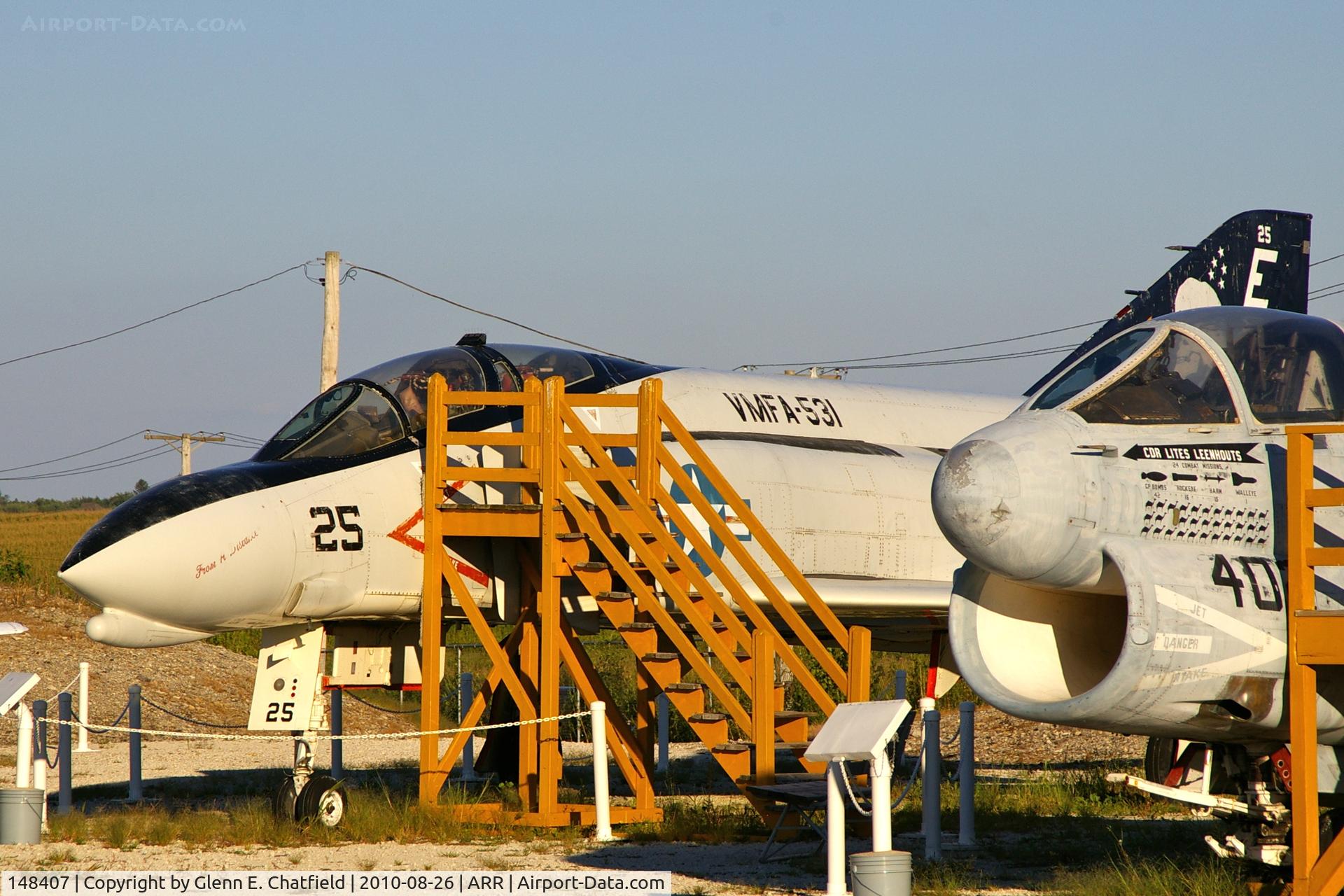 148407, McDonnell F-4B Phantom II C/N 92, Air Classics Museum