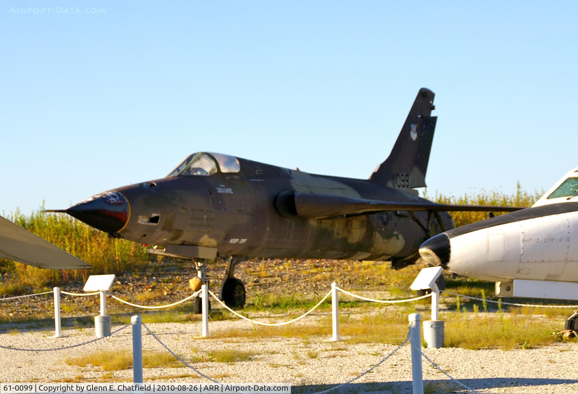 61-0099, 1961 Republic F-105D-15-RE Thunderchief C/N D294, Air Classics Museum