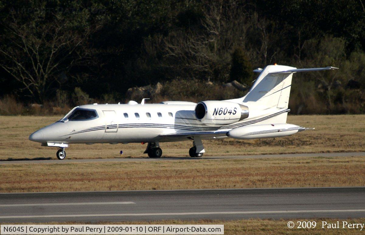 N604S, 1984 Gates Learjet 35A C/N 597, Sleek and tiny