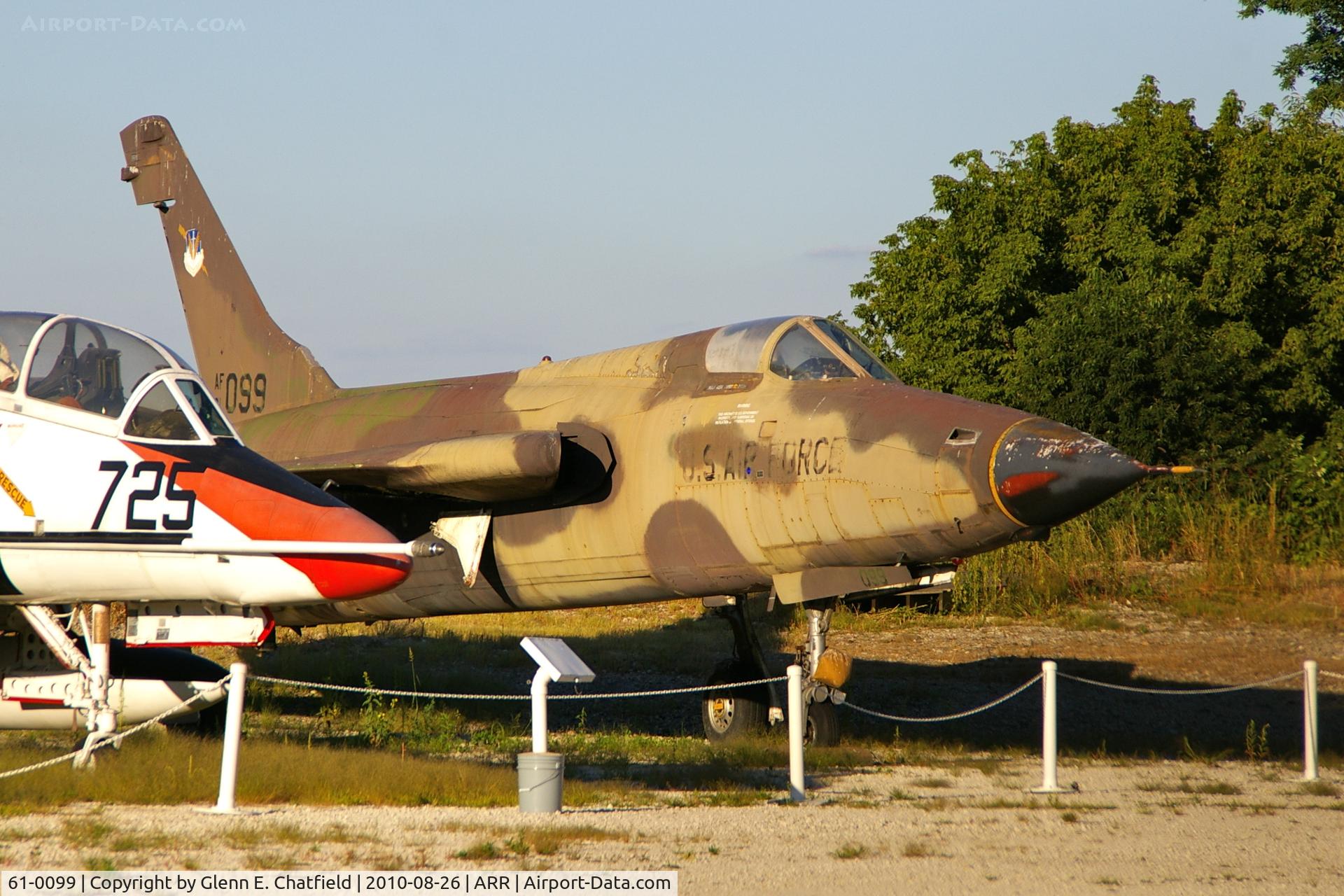 61-0099, 1961 Republic F-105D-15-RE Thunderchief C/N D294, Air Classics Museum