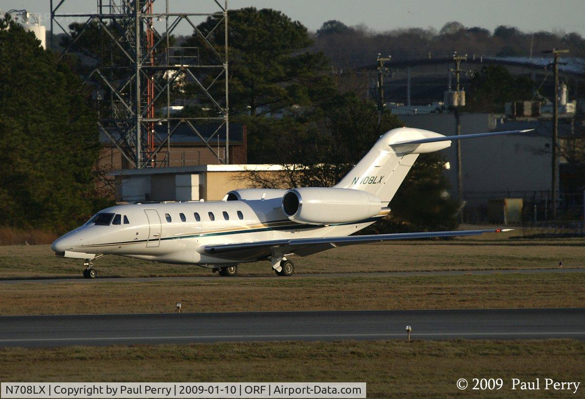 N708LX, 1999 Cessna 750 Citation X C/N 750-0109, I just like the way she's put together...sweet looking!