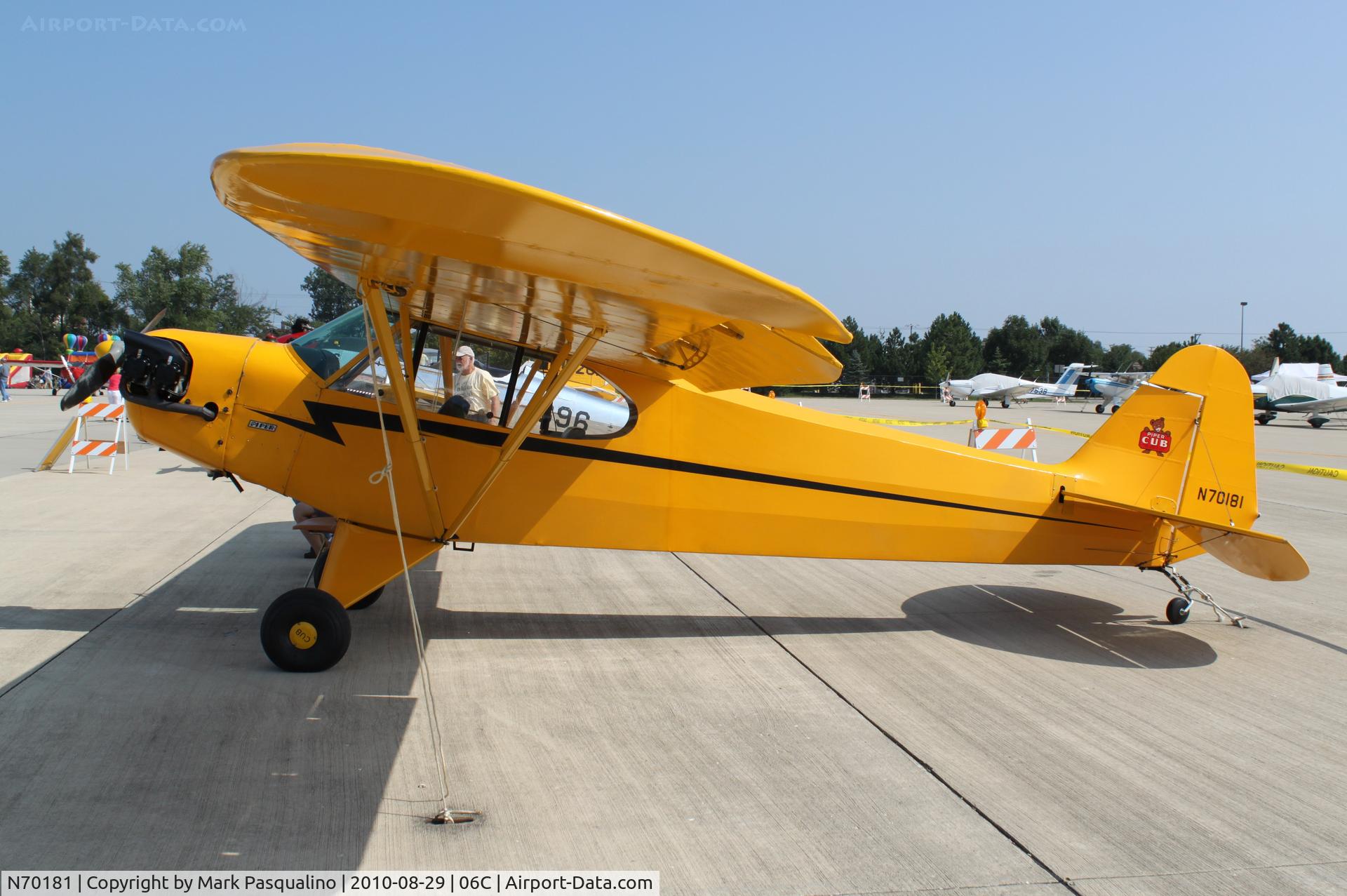 N70181, 1946 Piper J3C-65 Cub C/N 17166, Piper J3C-65