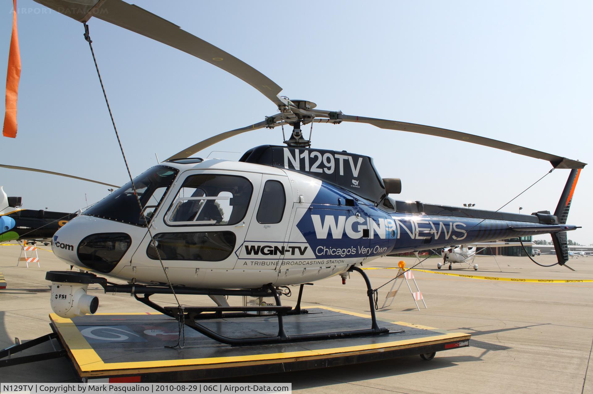 N129TV, 1996 Eurocopter AS-350BA Ecureuil C/N 2897, Eurocopter AS 350 BA