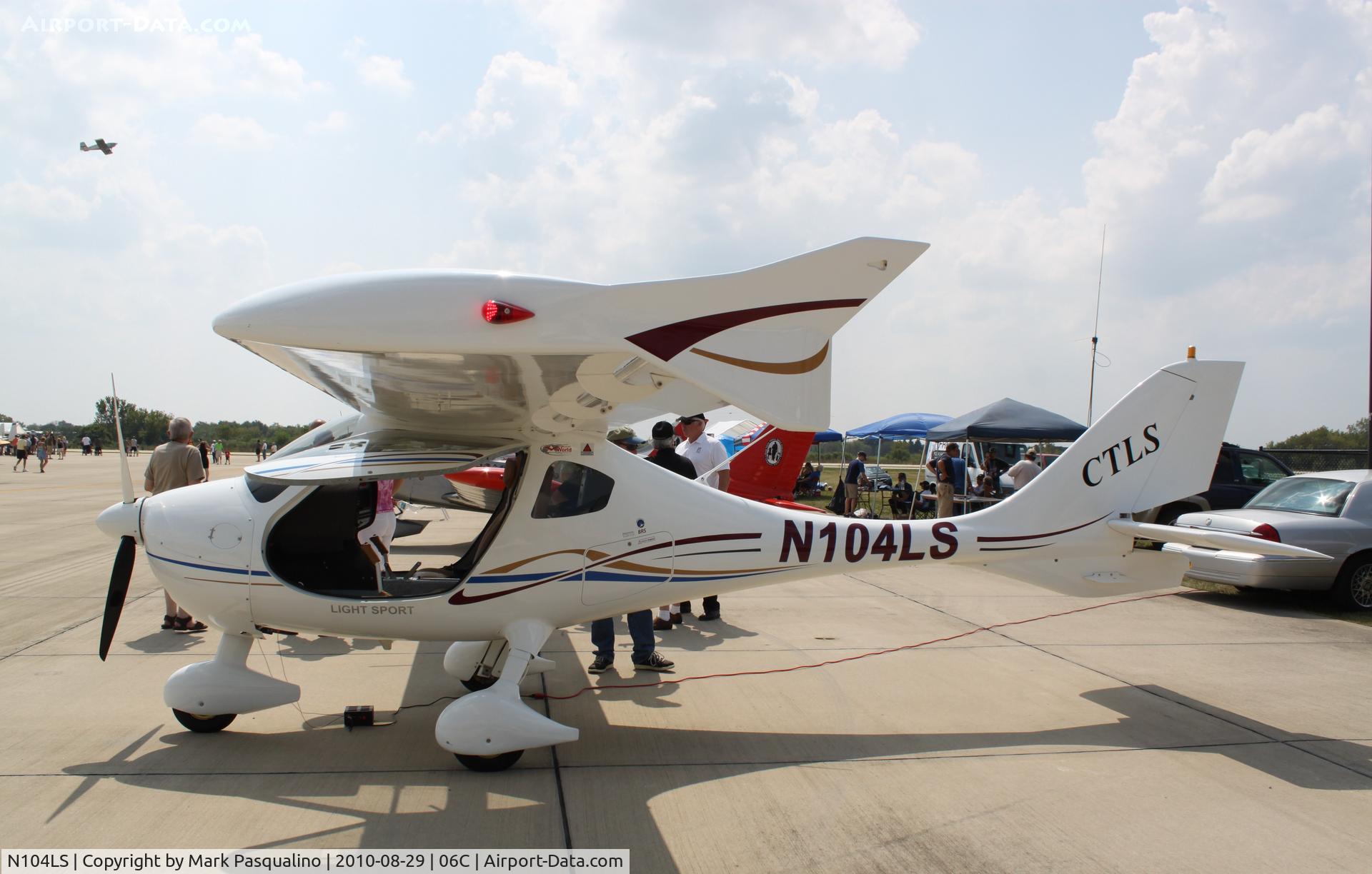 N104LS, 2008 Flight Design CTLS C/N 08-04-17, CTLS