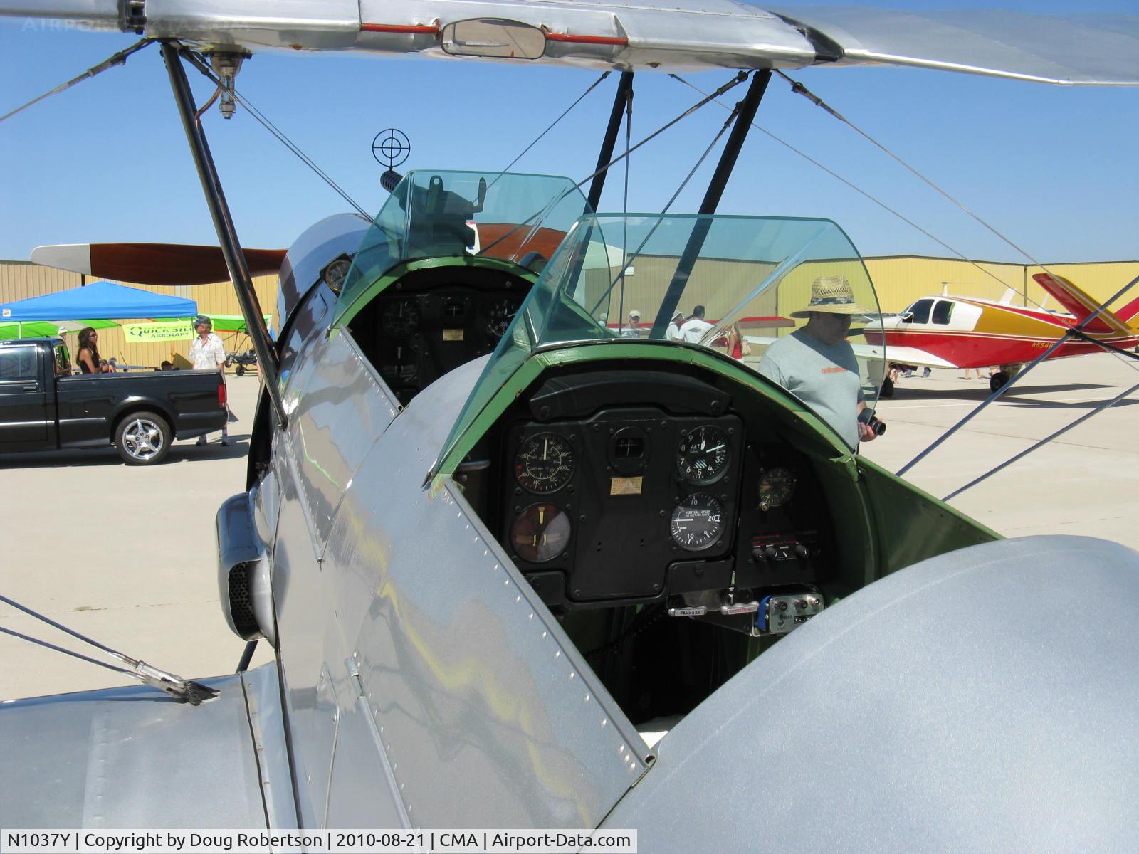 N1037Y, 1947 Stampe-Vertongen SV-4C C/N 1051, 1947 Societe Stampe et Renard S.V.4C, Renault H.PO3 140 Hp, panel