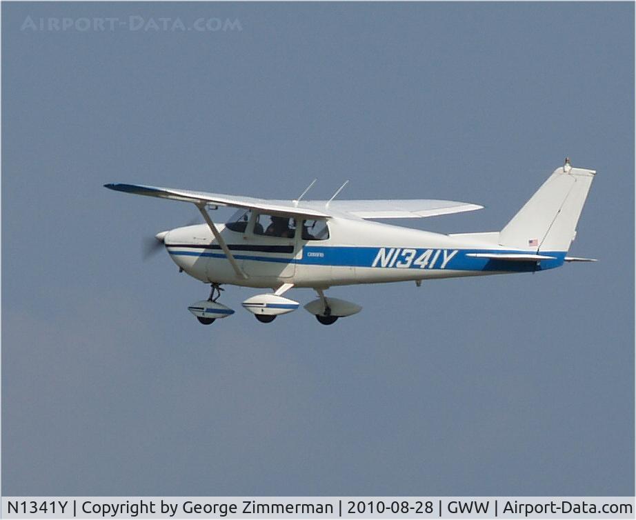 N1341Y, 1962 Cessna 172C C/N 17249041, Departure after fuel stop at Goldsboro-Wayne