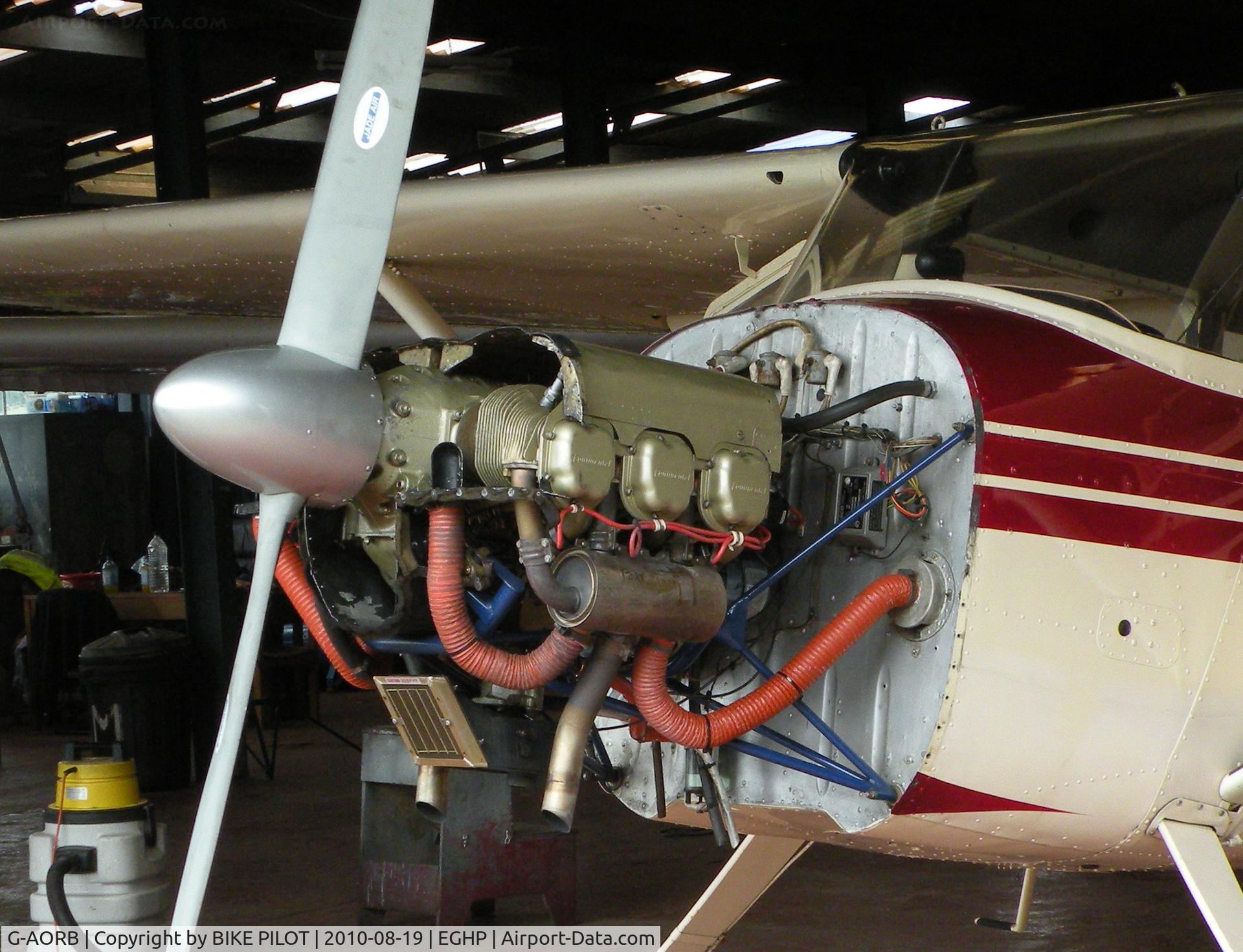 G-AORB, 1952 Cessna 170B C/N 20767, WILTSHIRE AIRCRAFT MAINTENANCE. CONTINENTAL MOTORS CORP O-300-A
