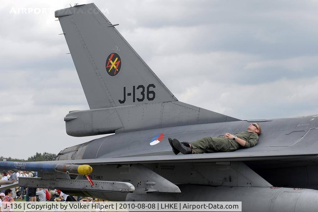 J-136, Fokker F-16AM Fighting Falcon C/N 6D-126, F-16AM