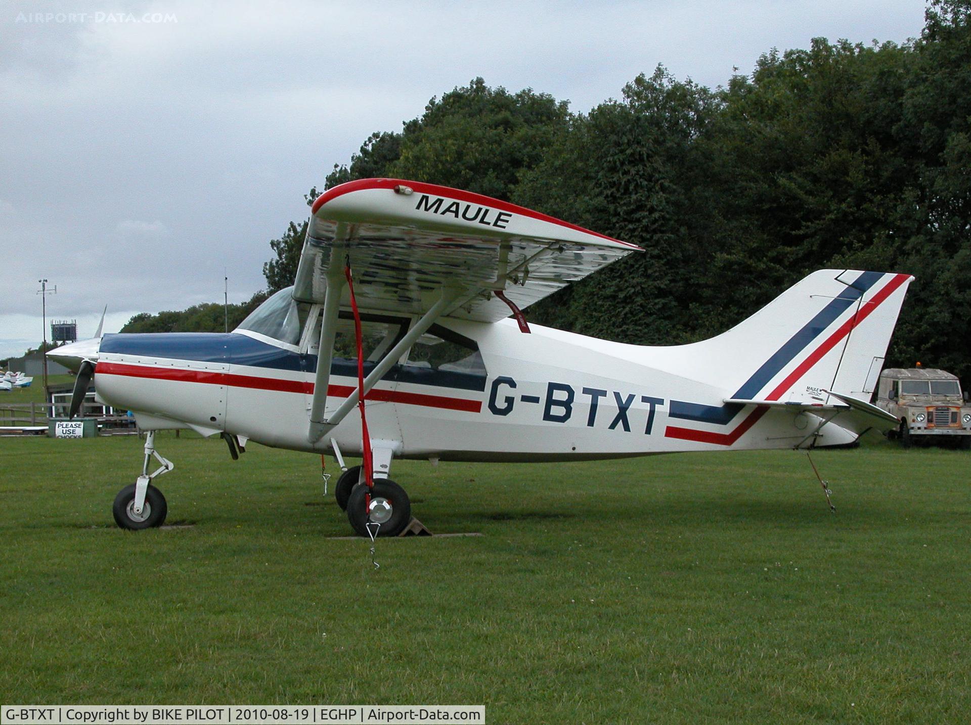 G-BTXT, 1991 Maule MXT-7-180 Star Rocket C/N 14027C, Visiting Maule.