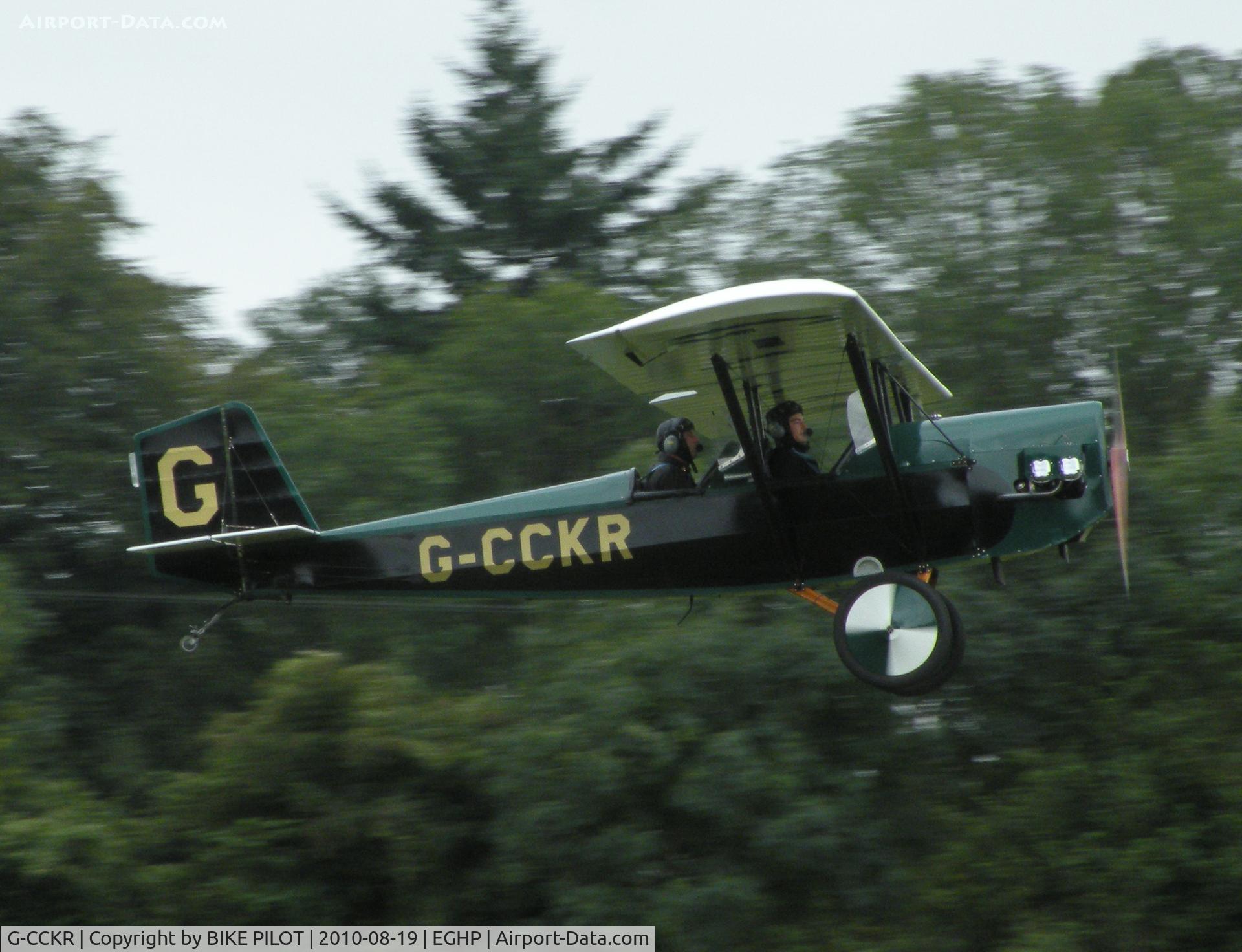 G-CCKR, 2004 Pietenpol Air Camper C/N PFA 047-12295, Ex Bodmin resident now based at Popham. Starlight Foundation Day