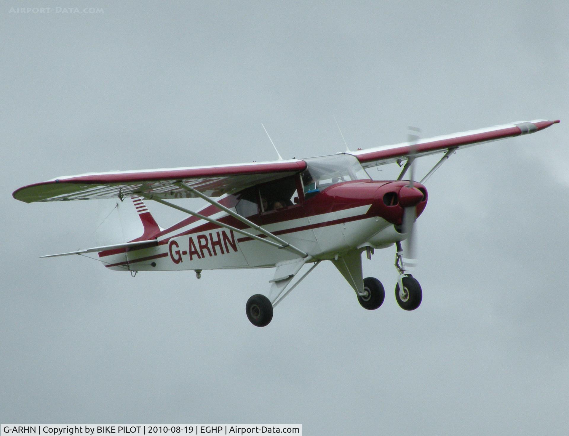 G-ARHN, 1960 Piper PA-22-150 Caribbean C/N 22-7514, Resident a/c on a go around. Starlight Foundation Day
