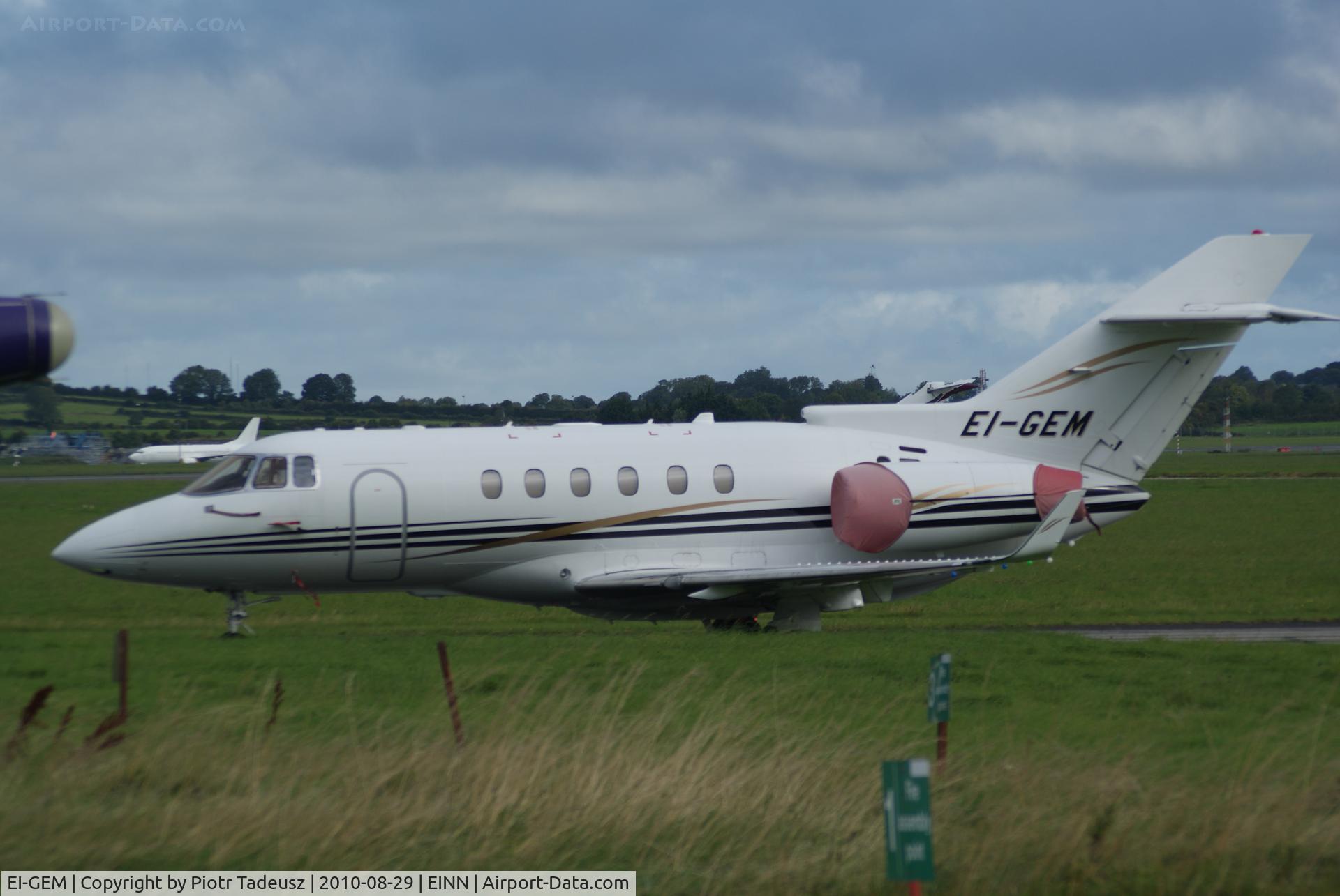 EI-GEM, 2008 Hawker Beechcraft Hawker 850XP C/N 258901, Shannon