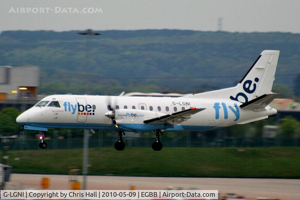 G-LGNI, 1989 Saab 340B C/N 340B-160, flybe operated by Loganair Ltd