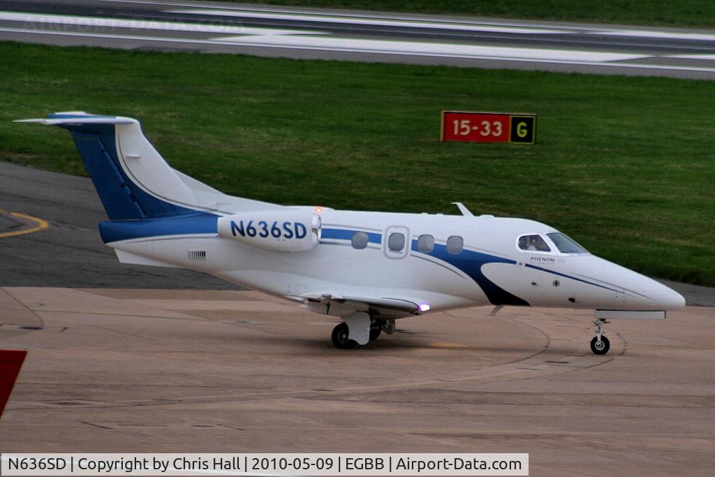 N636SD, 2009 Embraer EMB-500 Phenom 100 C/N 50000117, SD Holdings