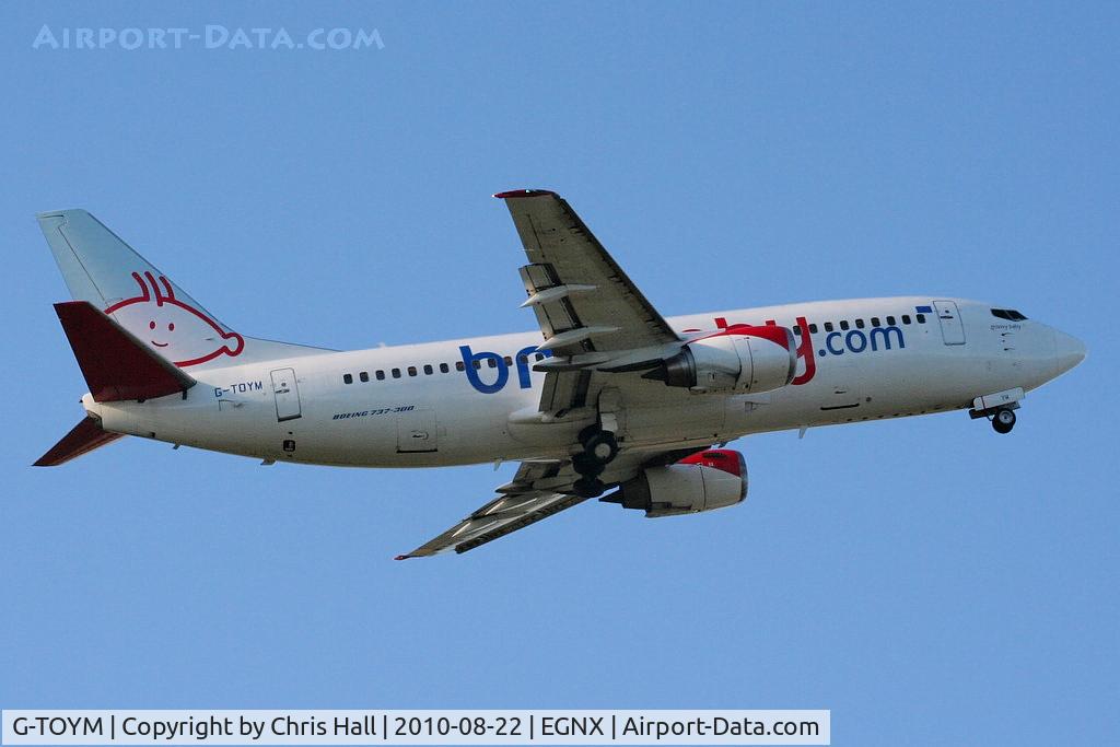 G-TOYM, 1998 Boeing 737-36Q C/N 29141, BMI Baby
