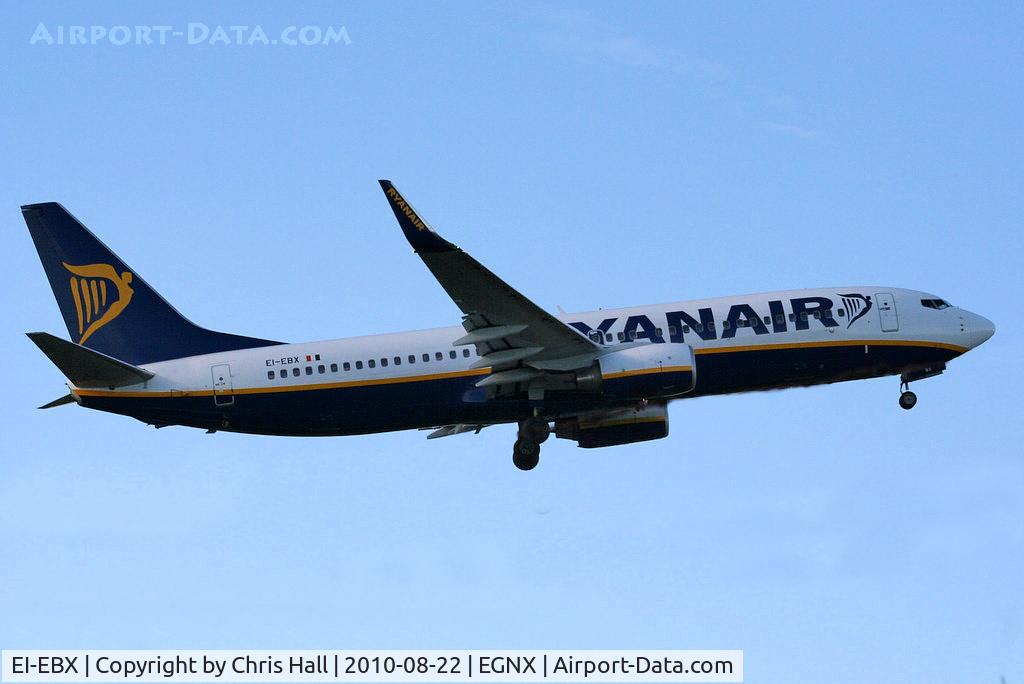 EI-EBX, 2009 Boeing 737-8AS C/N 35007, Ryanair